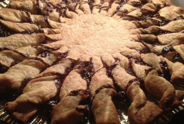 tarte-soleil-chocolat-amandes-miel