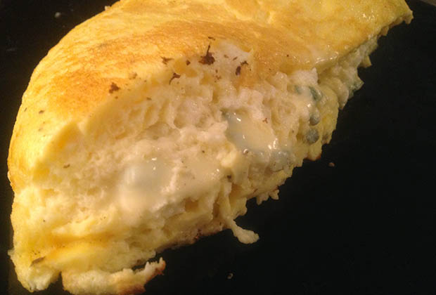 Omelette empilée du père TroisGros