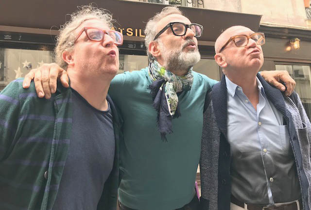 Joe Warwick, Massimo Bottura, Andrea Petrini