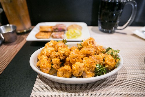 "Fried Alligator with Chili Garlic Mayonn. ©City Foodsters